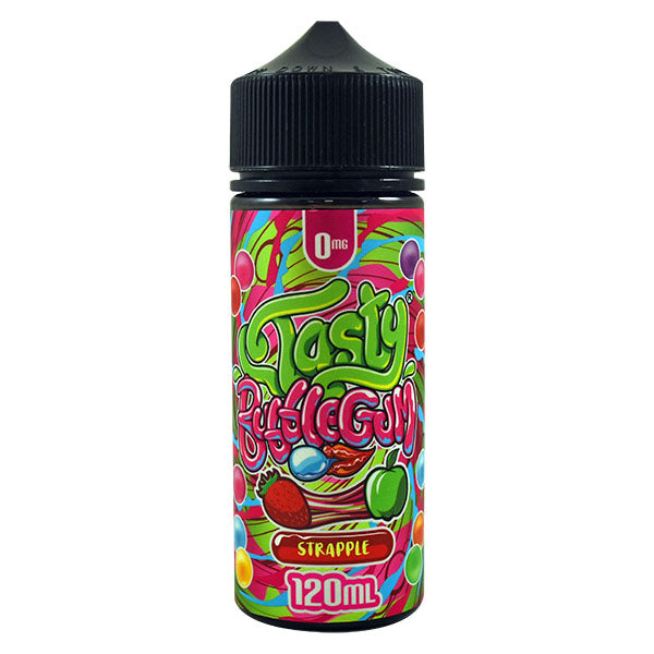 Tasty Fruity Bubblegum: Strapple 0mg 100ml Short F...