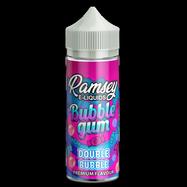 Ramsey E-Liquids Bubblegum Double Bubble 0mg 100ml...