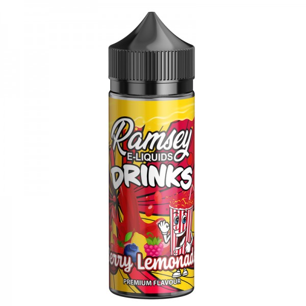 Ramsey E-Liquids Drinks Berry Lemonade 0mg 100ml S...