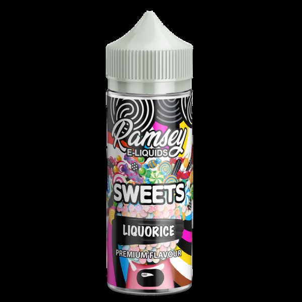 Ramsey E-Liquids Sweets Licorice 0mg 100ml Short F...