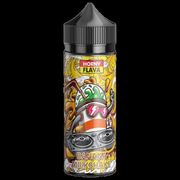 Horny Flava Banana Milkshake 0mg 100ml Short Fill ...