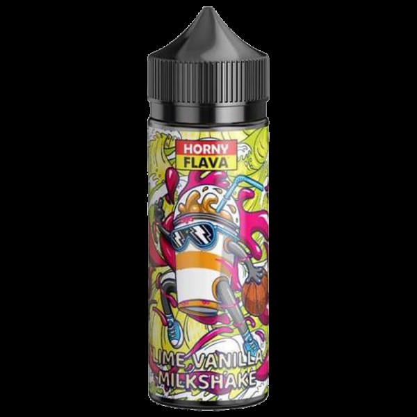 Horny Flava Lime Vanilla Milkshake 0mg 100ml Short...