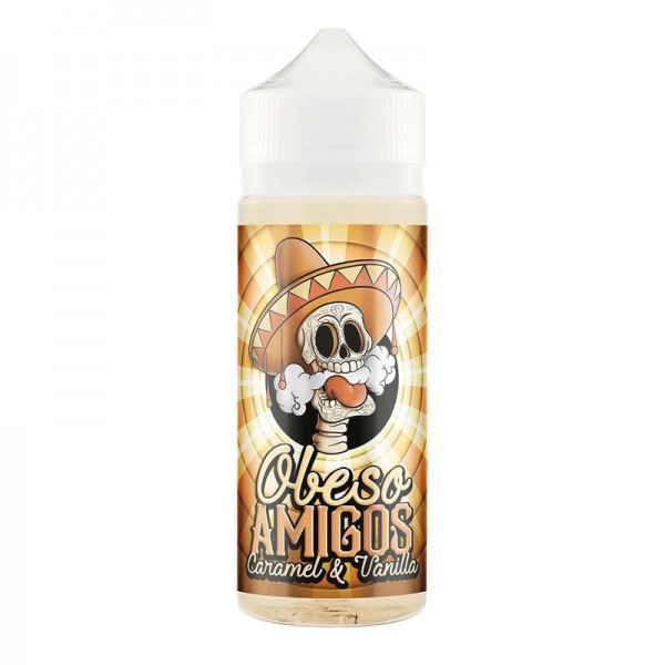 Obeso Amigo Caramel & Vanilla E-liquid 100ml Short Fill