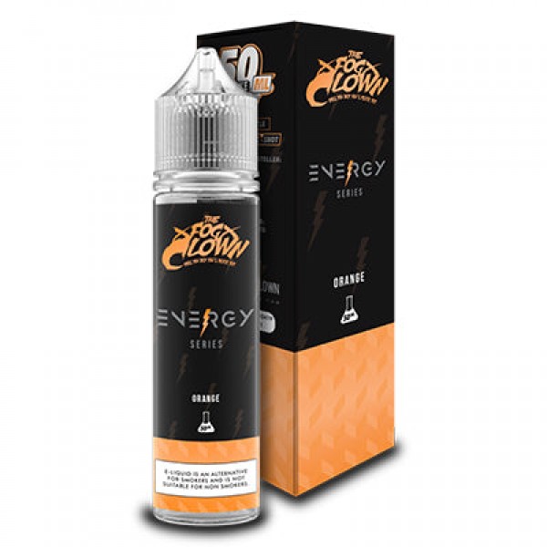 The Fog Clown Energy Series Orange E-liquid 50ml Short Fill DATED 07/21