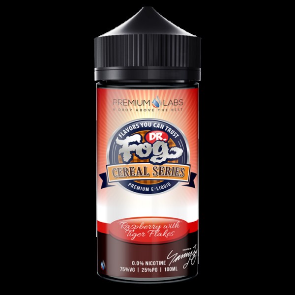 Dr Fog Raspberry Tiger Flakes E-liquid 100ml Short...