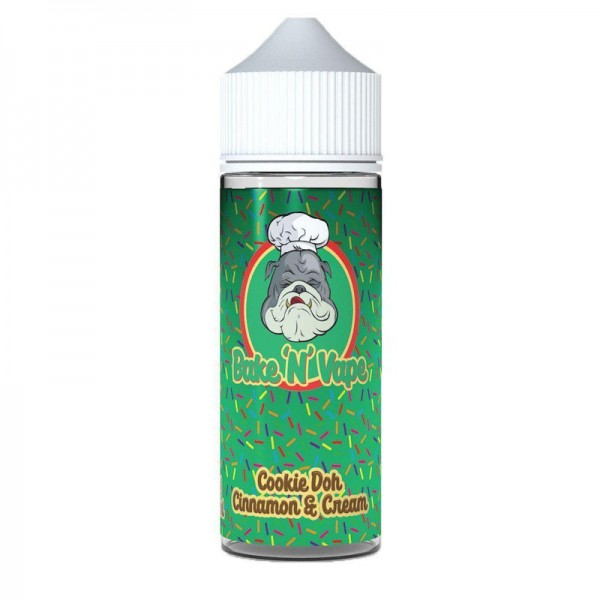 Juice Sauz Cookie Doh Cinnamon & Cream E-liquid 100ml Short Fill