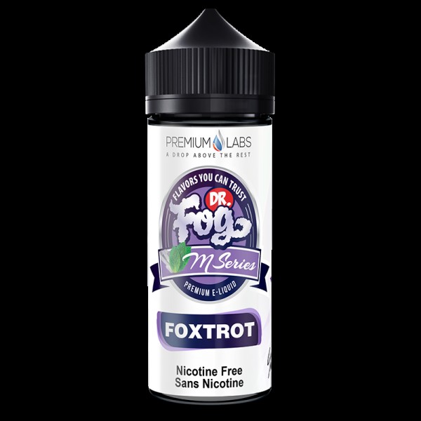 Dr Fog M Series: Foxtrot E-liquid 100ml Short Fill