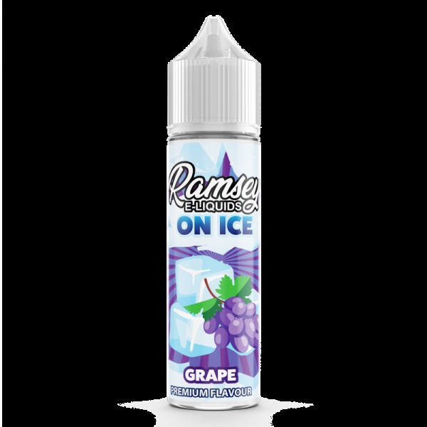 Ramsey E-Liquids On Ice Grape 0mg 50ml Short Fill ...