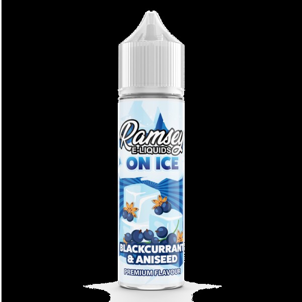 Ramsey E-Liquids On Ice Blackcurrant Aniseed 0mg 5...