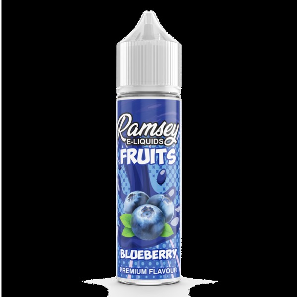 Ramsey E-Liquids Fruits: Blueberry ﻿ 0mg 50ml S...