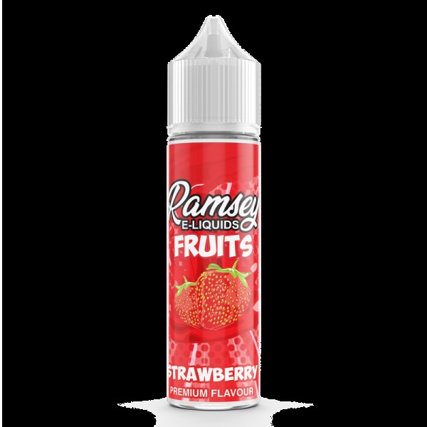 Ramsey E-Liquids Fruits: Strawberry 0mg 50ml Short...