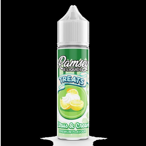 Ramsey E-Liquids Treats Citrus Cream 0mg 50ml Shor...