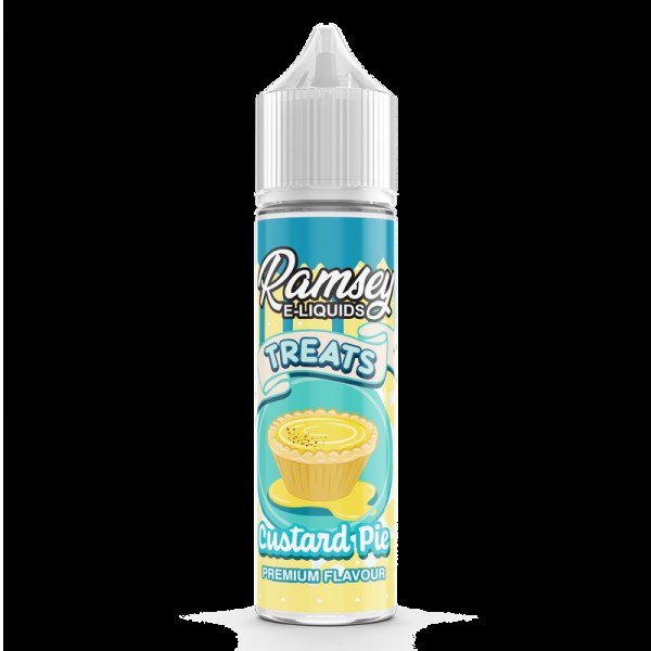 Ramsey E-Liquids Treats Custard Pie 0mg 50ml Short...