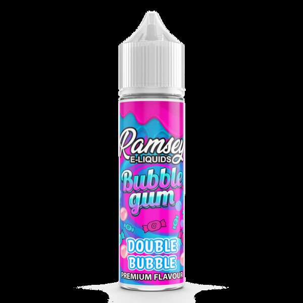 Ramsey E-Liquids Bubblegum: Double Bubble 0mg 50ml...