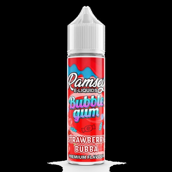 Ramsey E-Liquids Bubblegum: Strawberry Bubba 0mg 5...