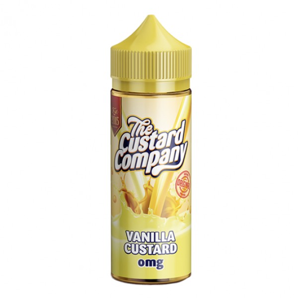 The Custard Company Vanilla Custard 0mg 100ml Shor...