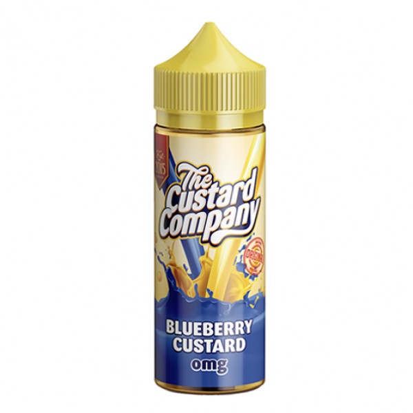 The Custard Company Blueberry Custard 0mg 100ml Short Fill E-Liquid