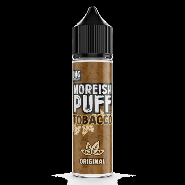 Moreish Puff Tobacco Original 0mg 50ml Short Fill E-Liquid