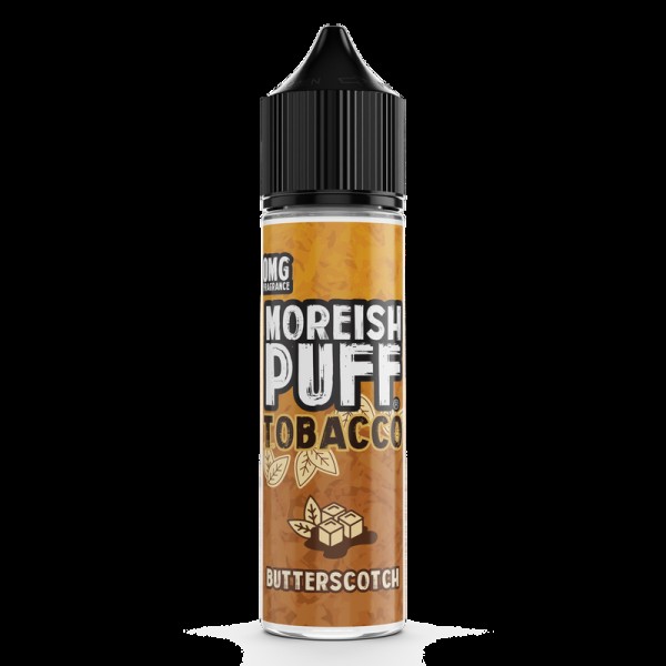 Moreish Puff Tobacco Butterscotch 0mg 50ml Short F...