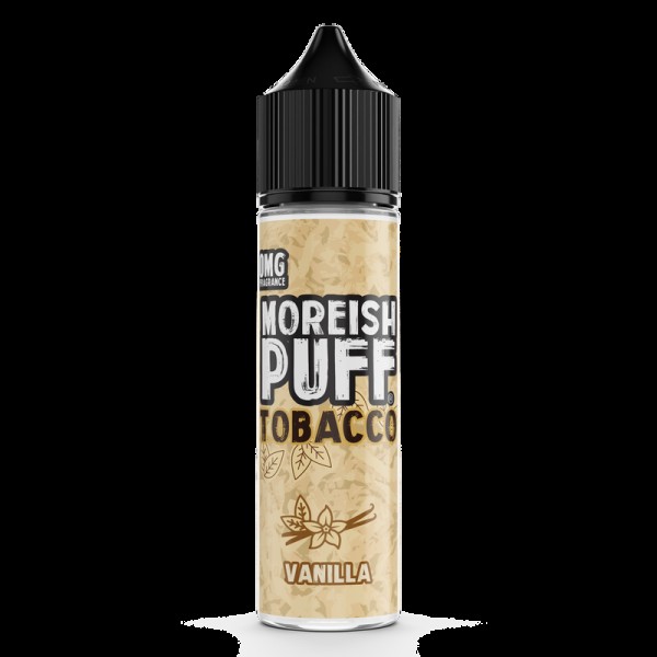 Moreish Puff Tobacco Vanilla 0mg 50ml Short Fill E...