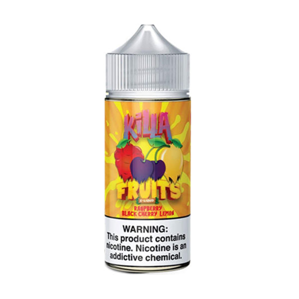 Killa Fruits Raspberry Black Cherry Lemon E-liquid 100ml Short Fill