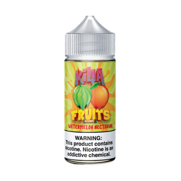 Killa Fruits Watermelon Nectarine E-liquid 100ml Short Fill