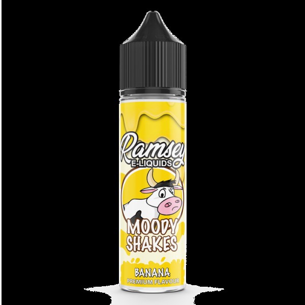 Ramsey E-liquids Moody Shakes Banana 50ml Short Fi...