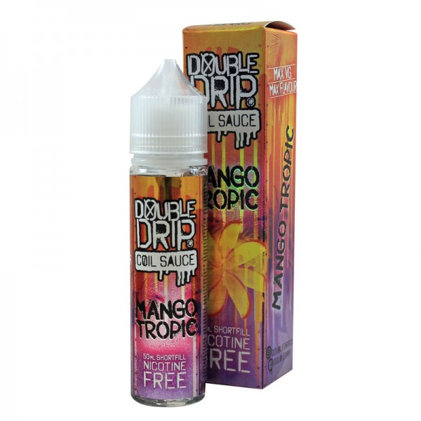 Double Drip Coil Sauce Mango Tropic 0mg 50ml Short Fill E-Liquid