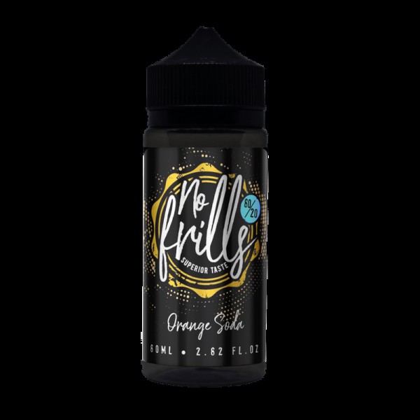 No Frills Orange Soda E-liquid 80ml Short Fill