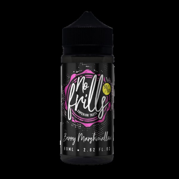 No Frills Berry Marshmallow E-liquid 80ml Short Fill