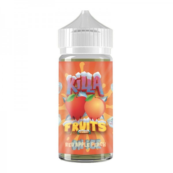 Killa Fruits Red Apple Peach E-liquid 100ml Short Fill