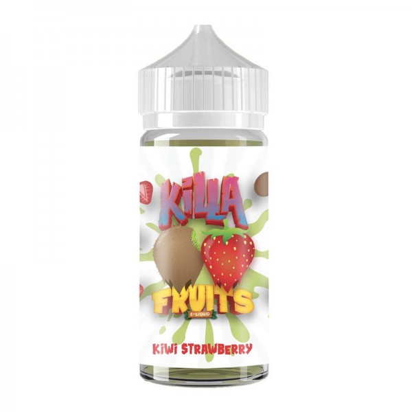 Killa Fruits Kiwi Strawberry E-liquid 100ml Short Fill