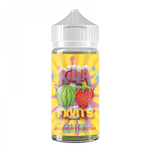 Killa Fruits Watermelon Strawberry on Ice E-liquid 100ml Short Fill