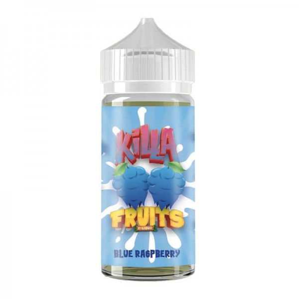 Killa Fruits Blue Raspberry E-liquid 100ml Short Fill