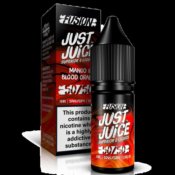 Just Juice Fusion: Mango & Blood Orange on Ice 10ml E-Liquid