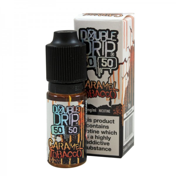 Double Drip 50:50 Caramel Tobacco 10ml