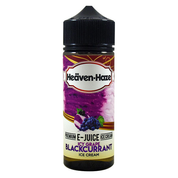 Heaven Haze Icy Grape Blackcurrant 0mg 100ml Short...