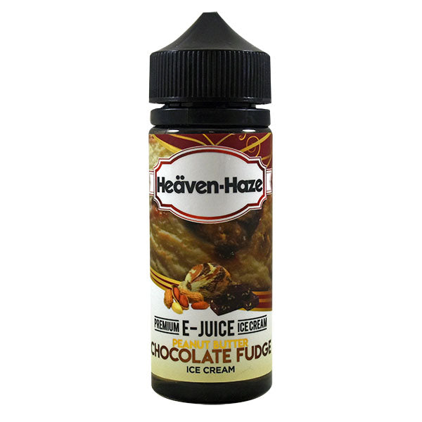 Heaven Haze Peanut Butter Chocolate Fudge 0mg 100ml Short Fill E-Liquid