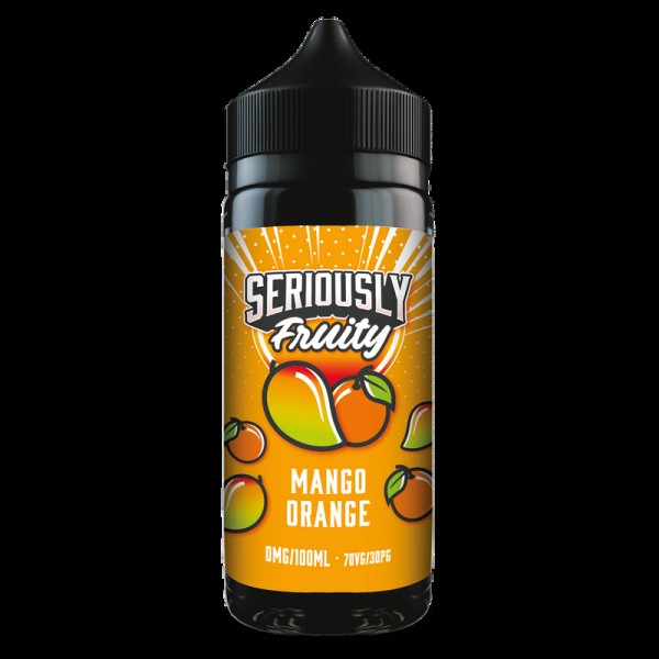 Doozy Vape Seriously Fruity: Mango Orange 0mg 100m...