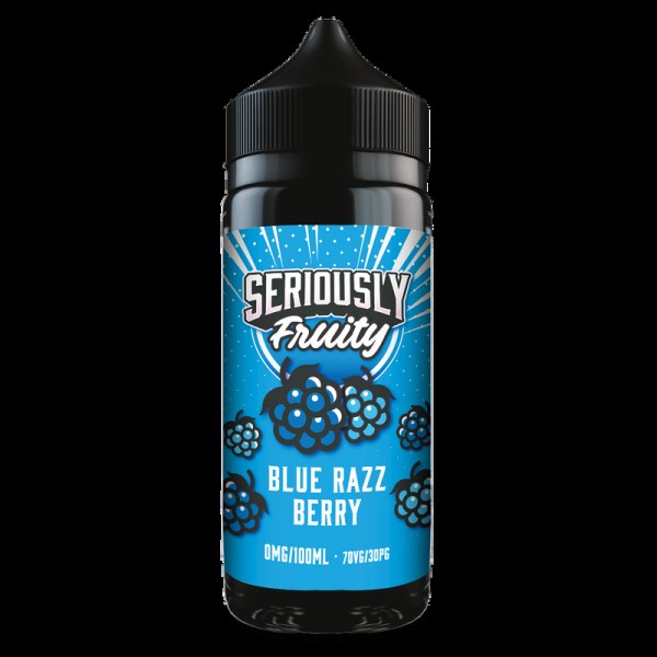 Doozy Vape Seriously Fruity: Blue Razz Berry 0mg 1...