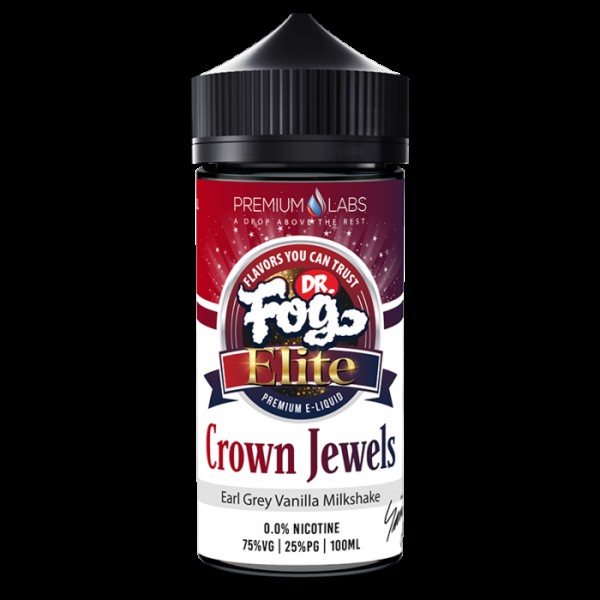 Dr Fog Elite: Crown Jewels E-liquid 100ml Short Fi...