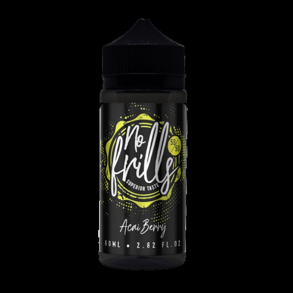 No Frills Acai Berry E-liquid 80ml Short Fill