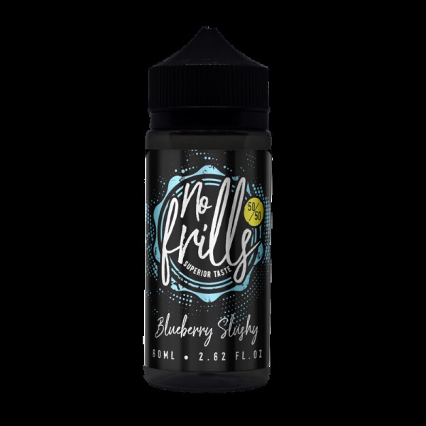 No Frills Blueberry Slushy E-liquid 80ml Short Fil...