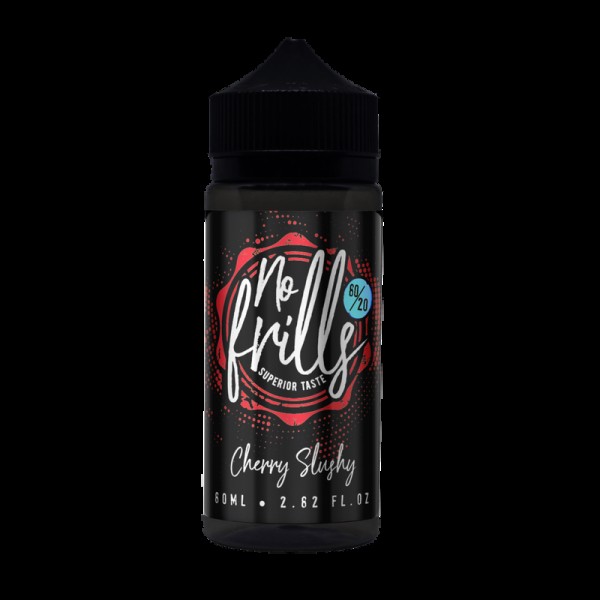 No Frills Cherry Slushy E-liquid 80ml Short Fill