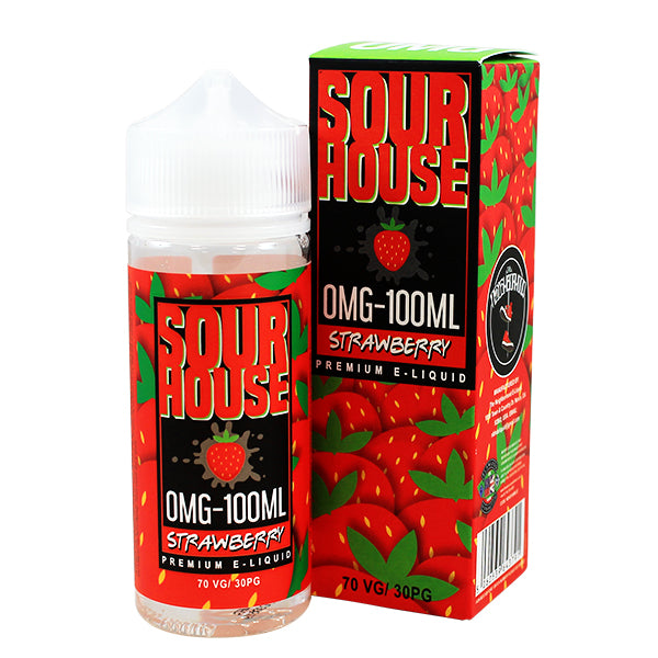 The Neighborhood E-liquid Sour House: Sour Strawbe...