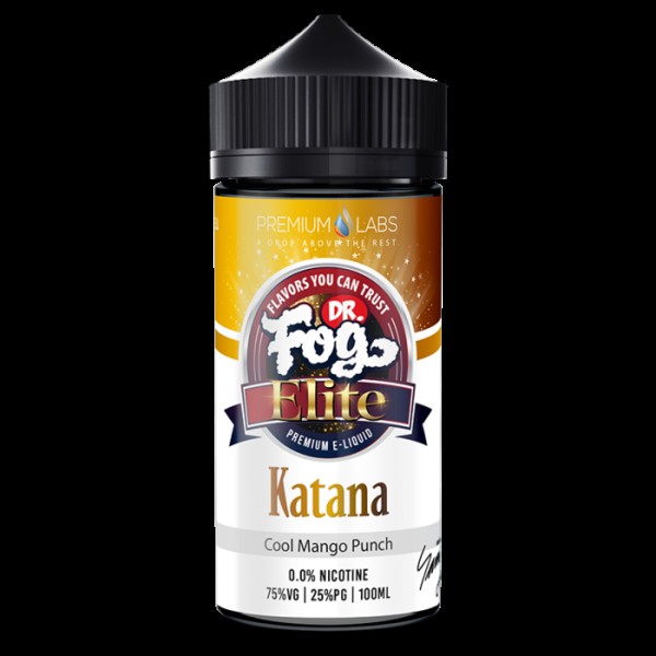 Dr Fog Elite: Katana E-liquid 100ml Short Fill