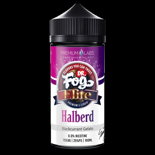 Dr Fog Elite: Halberd E-liquid 100ml Short Fill