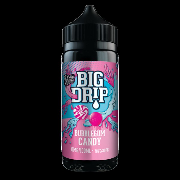 Doozy Vape Big Drip Bubblegum Candy E-Liquid 100ml...