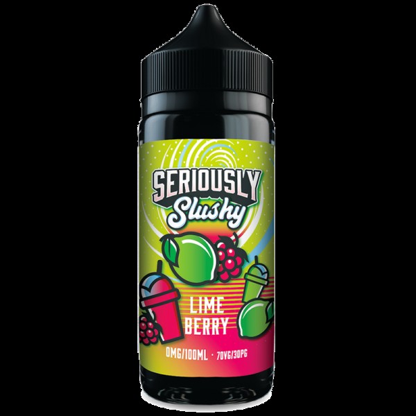 Seriously Slushy Lime Berry 0mg 100ml Short Fill E...