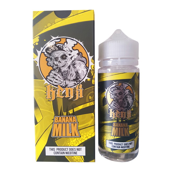 Kenji Banana Milk E-liquid 100ml Short Fill